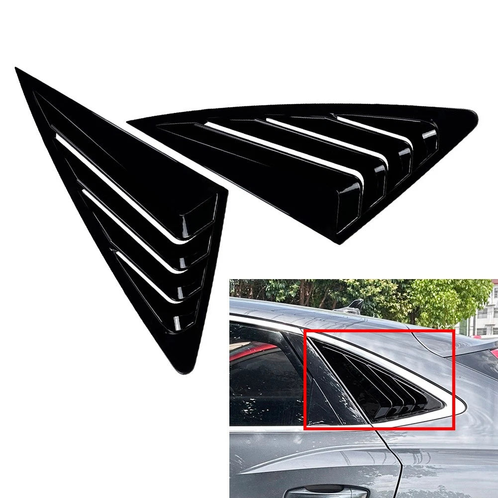 Rear Window Louver Shutter Cover Trim for Audi A3 S3 RS3 8V (2014–2020)