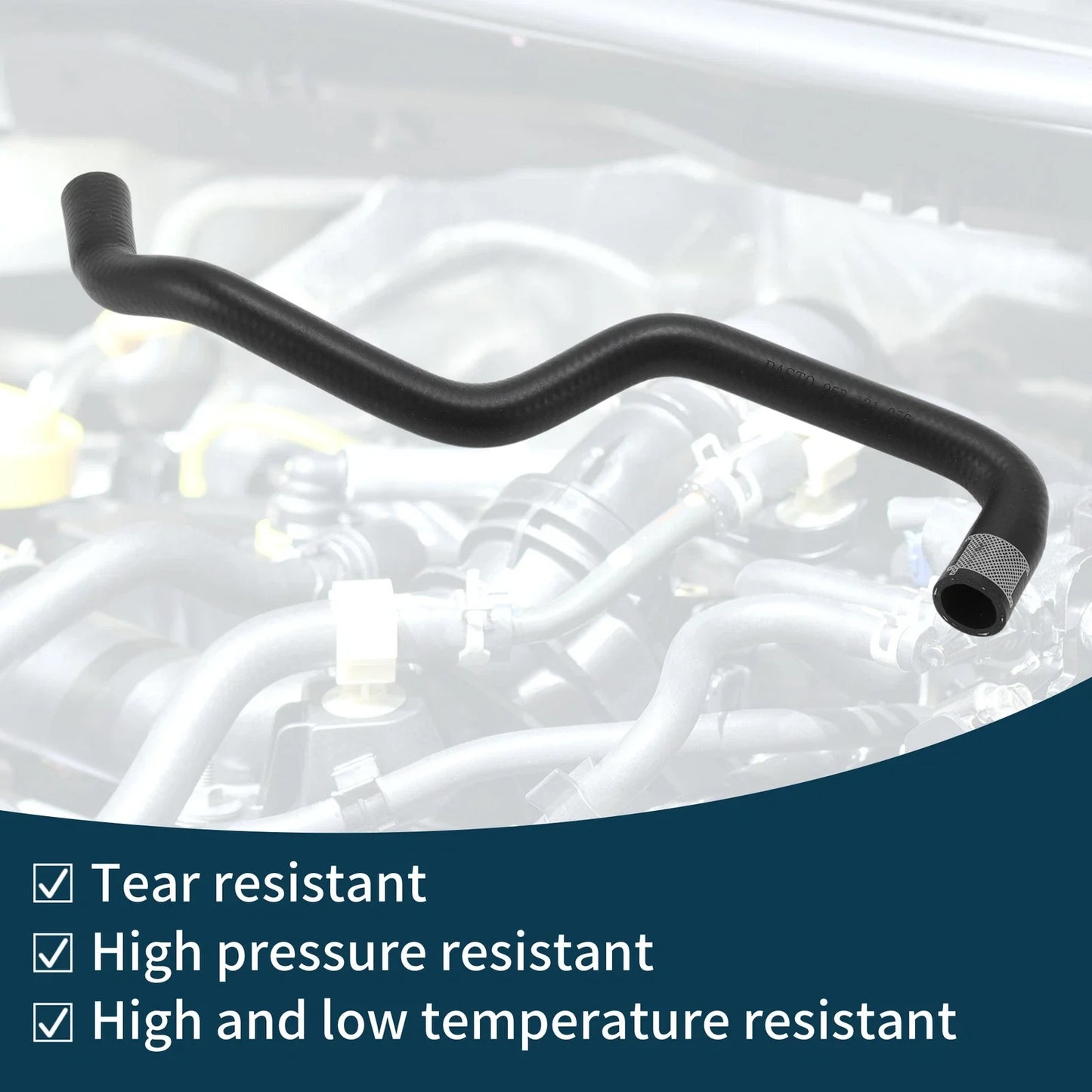 Radiator Hose for Porsche Macan 2017-2018 Rubber Coolant Pipe