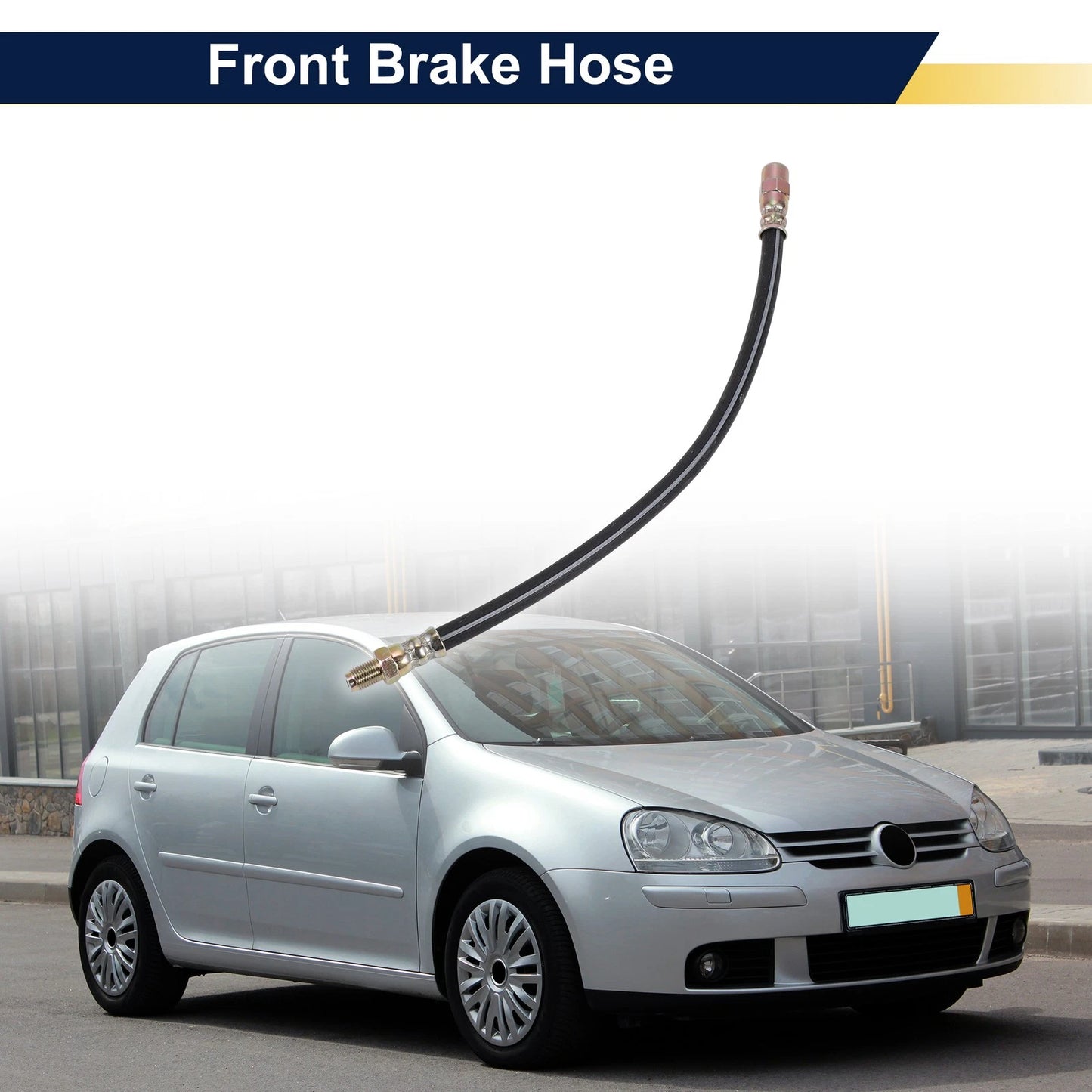 Front Brake Hose for Volkswagen Golf (1979–1992) No. 191611701