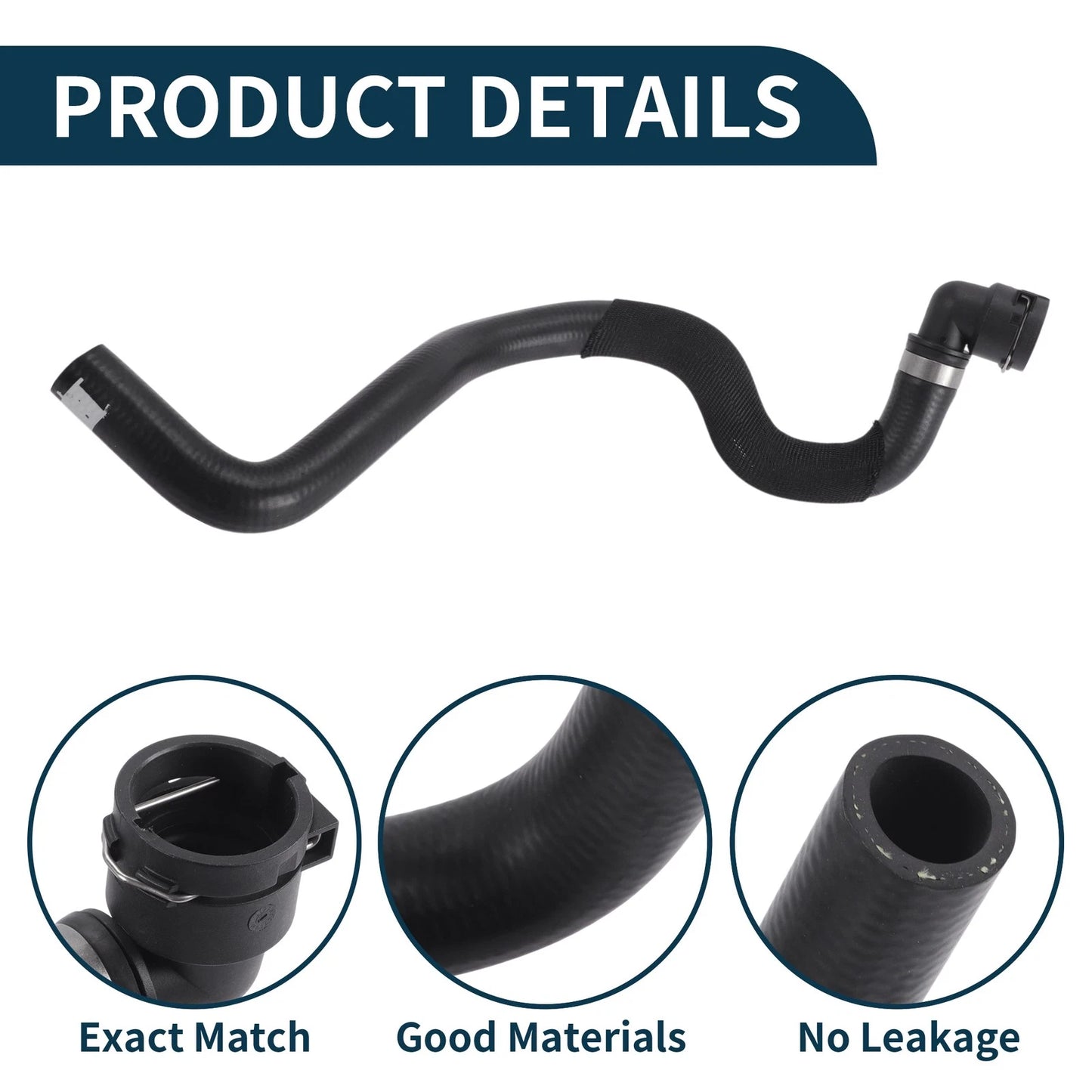 Radiator Hose No. 4B0819373P for Audi A6 (1997–2005)