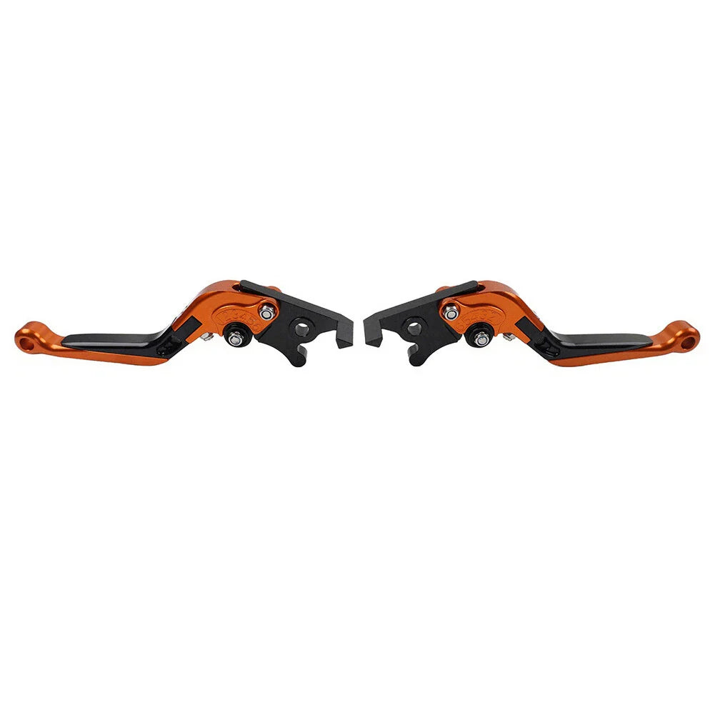 Orange Extendable Brake Clutch Levers for BMW F900R F900XR F750GS F850GS (2019-2023)