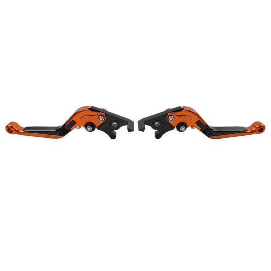 Orange Extendable Brake Clutch Levers for BMW F900R F900XR F750GS F850GS (2019-2023)