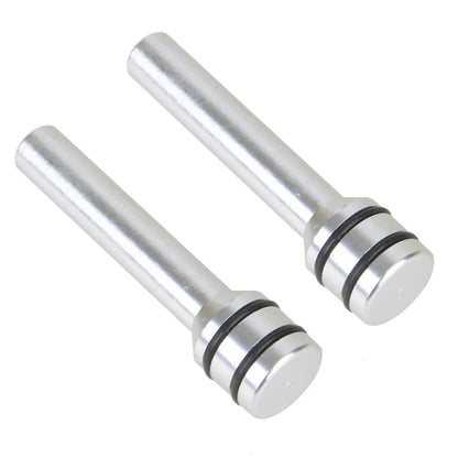 4 x Aluminium Door Latch Pin Covers for Car Interior - 49mm