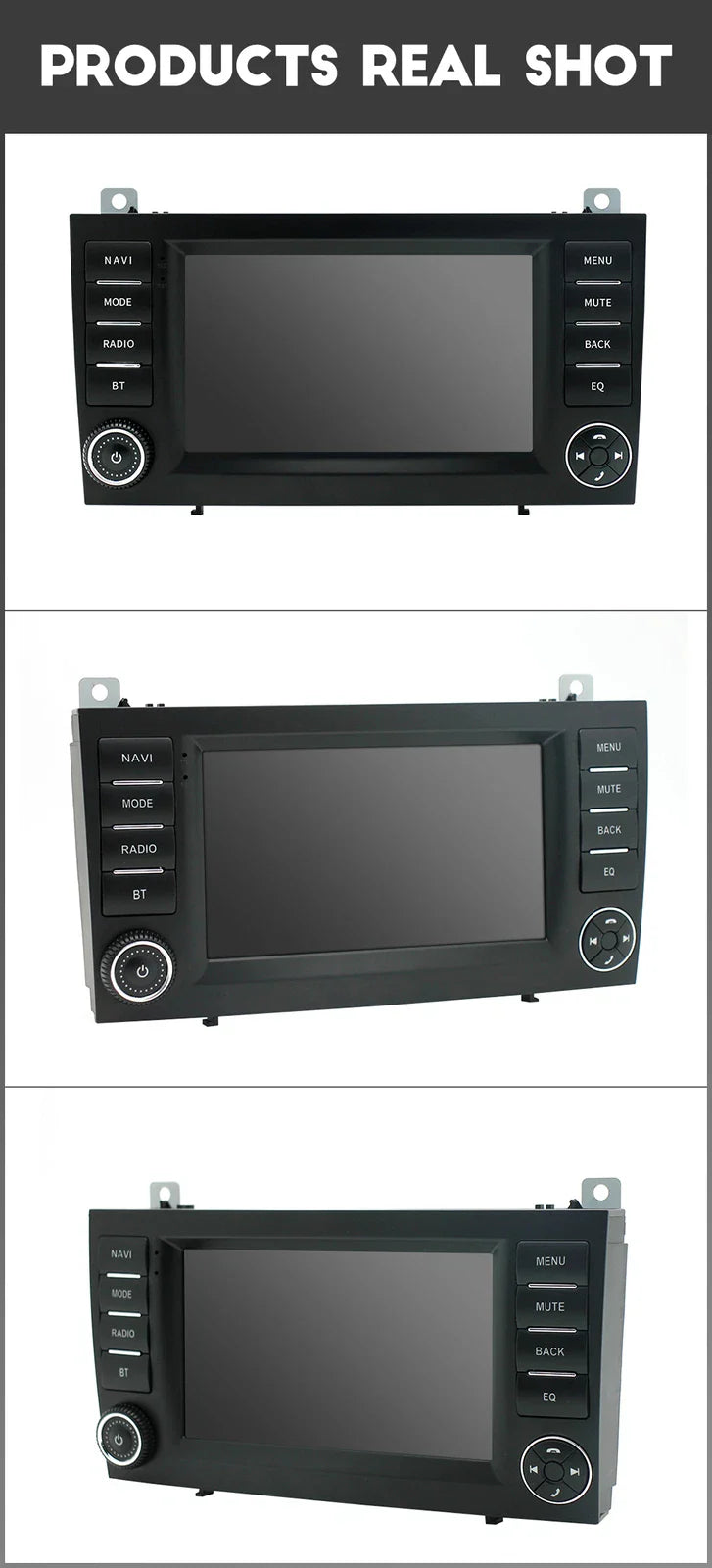 7" Stereo Radio GPS Navi Head Unit for 04-10 Benz SLK-Class R171 (2004-2010)