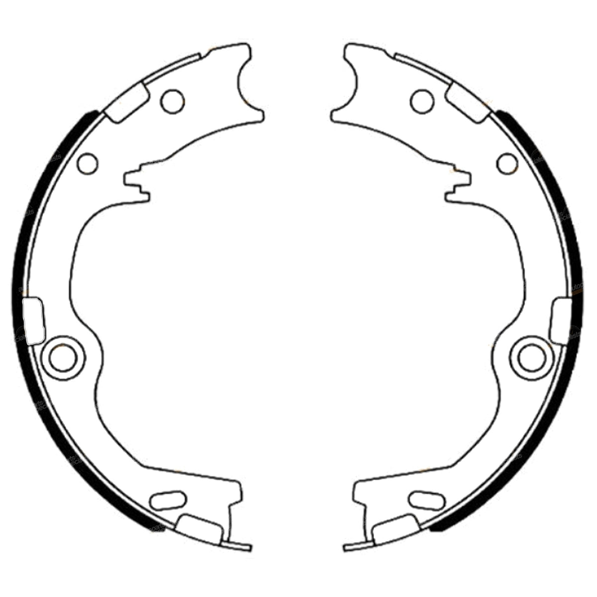 Hand Park Brake Shoe for Kia Sportage (2010–2016)