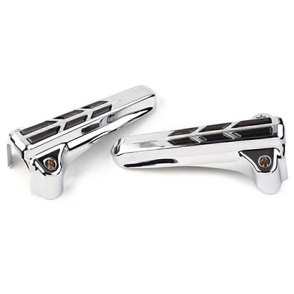 Smoke LED Front Lower Fork Leg Covers for Harley FLHR FLHTK FLHX (2014-2020)