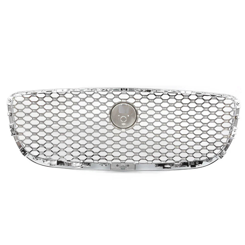 Front Upper Mesh Grille Radiator for Jaguar XJ (2016-2020) Chrome