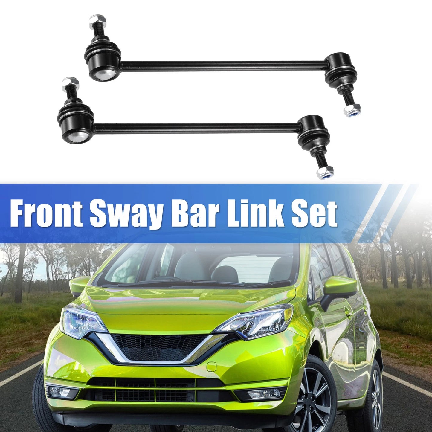 2X Front Sway Bar Link Set for Nissan Cube (2009–2014)