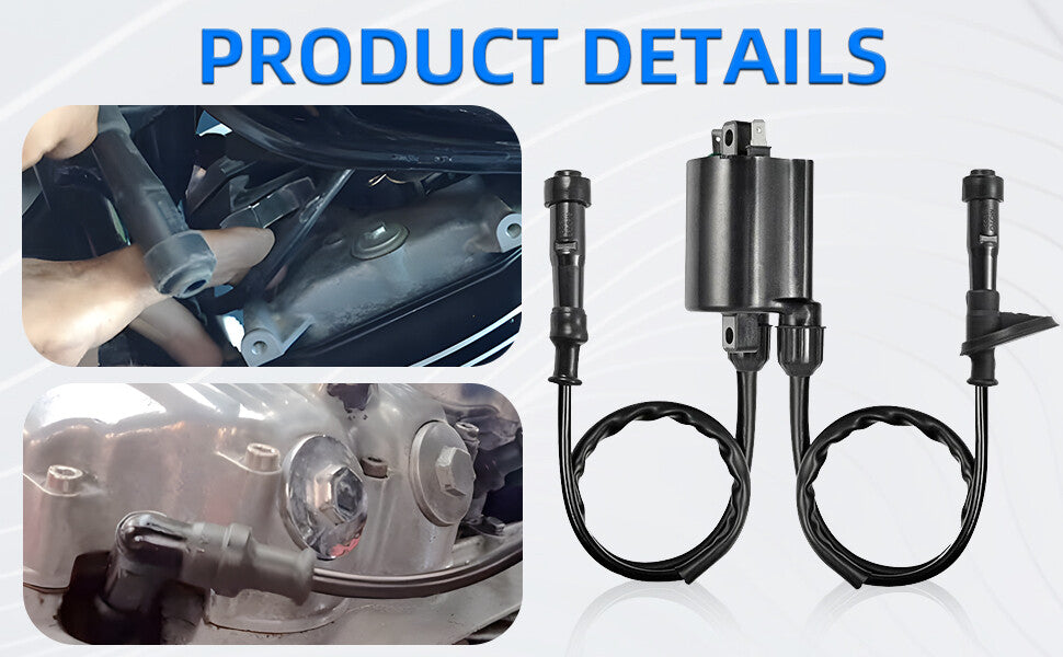Set of 2 Ignition Coils for Honda Shadow Spirit 750 (2001–2009)