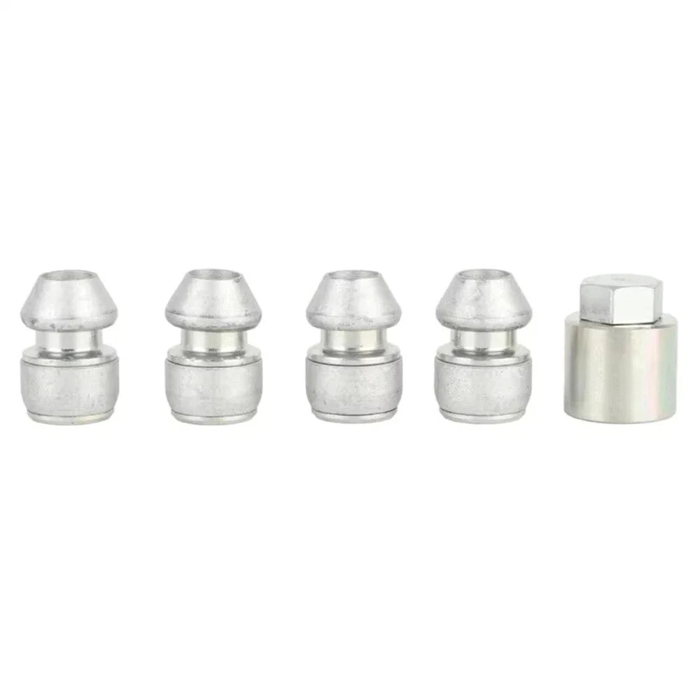 4 x Locking Wheel Nuts & Key for Land Rover Range Rover Freelander 2 (2006-2014)