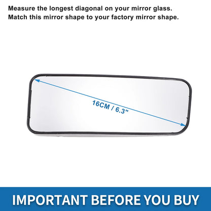 Right Lower Side Mirror Glass Replacement for VW CRAFTER, MERCEDES (2006-2017)
