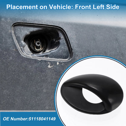 Front Left Headlight Washer Nozzle Cover for BMW M3 (2008–2013)