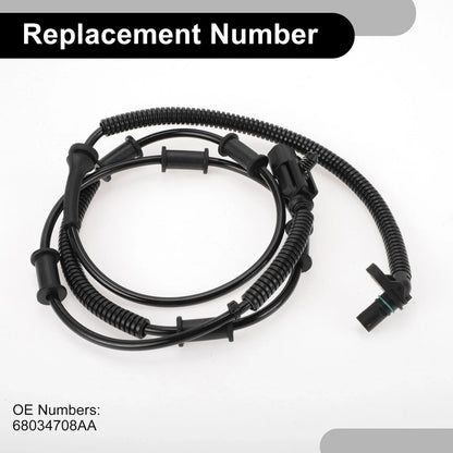 ABS Wheel Speed Sensor Kit for Dodge - 1 x Front Left/Right (2006-2010)
