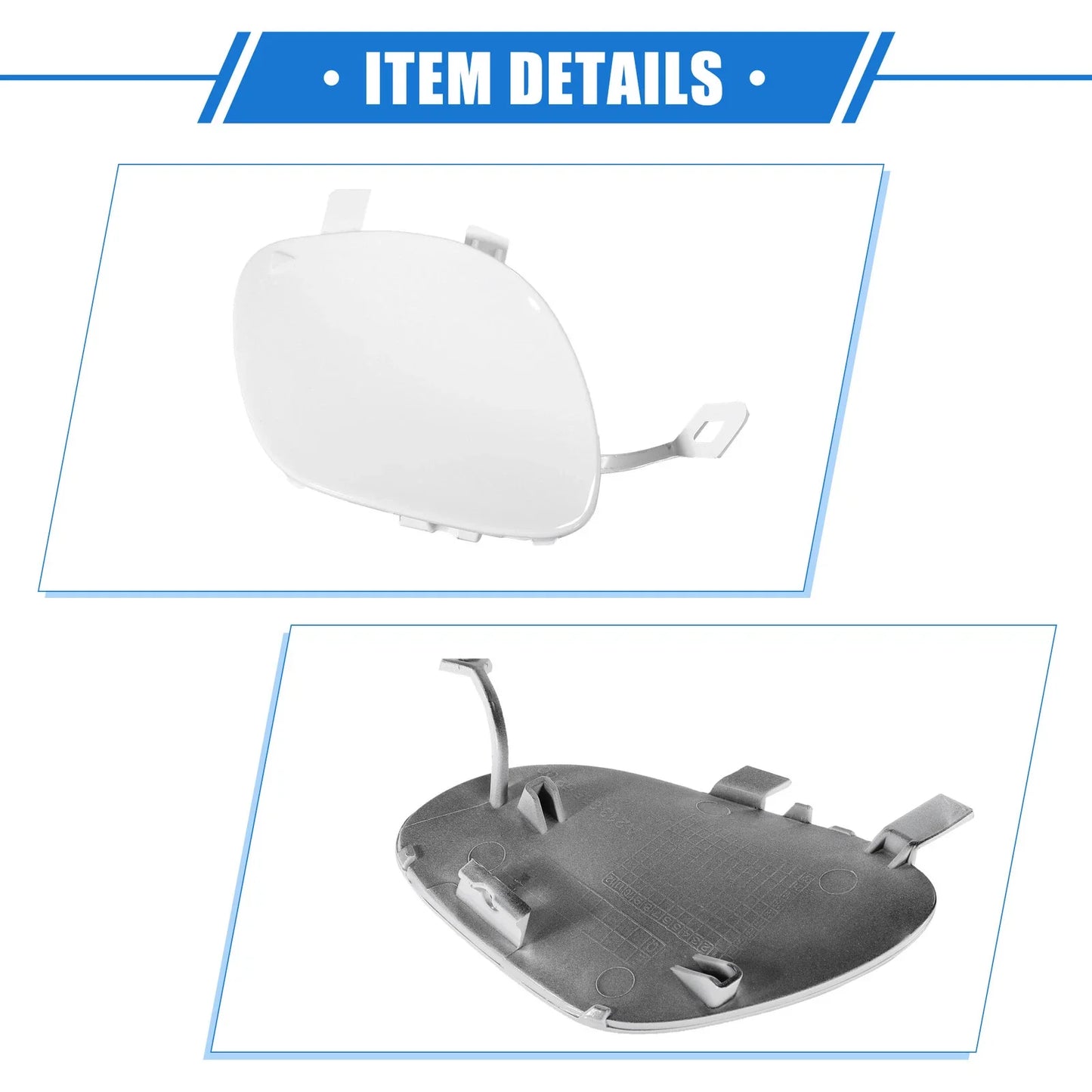 Front Bumper Tow Hook Eye Hole Cover for Mercedes-Benz E450 (2019-2020)