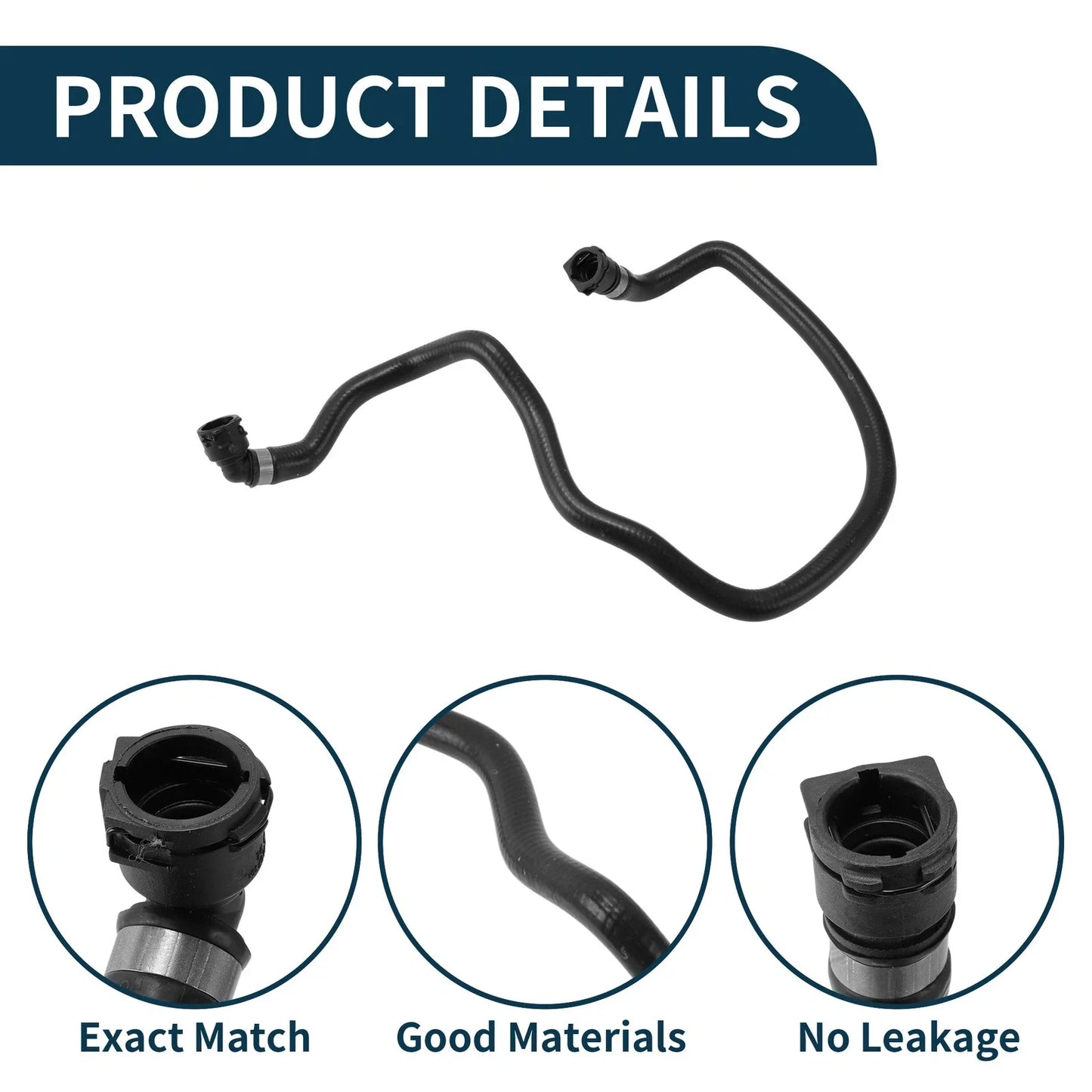 Radiator Hose for BMW 3 Series Rubber Coolant Pipe (2017)