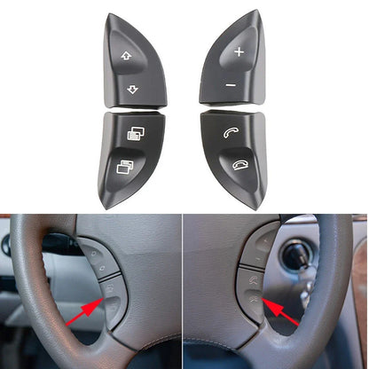 Switch Cover for Mercedes W220 W215 Steering Wheel (2003–2006)