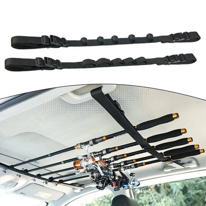 2 x Fishing Rod Holder Belt Strap