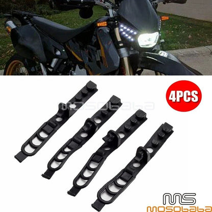 4Pcs Rubber Straps for Yamaha YZ125 YZ250 Honda CR125 Suzuki