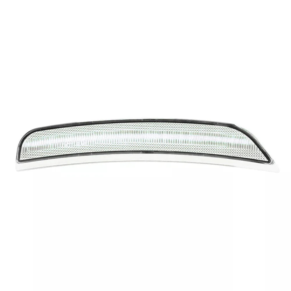 Pair Clear White Front Bumper Side Marker Light for Dodge Durango (2021–2025)