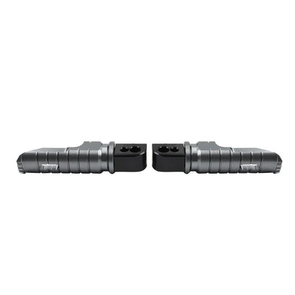 Rear Footrest Pegs for Suzuki V-Strom 650 DL650 GSXS1000 Gray (2018-2024)