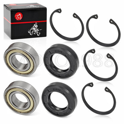 Rear Wheel Bearings & Seals for Yamaha Golf Cart G2-G22 (1990–2006)