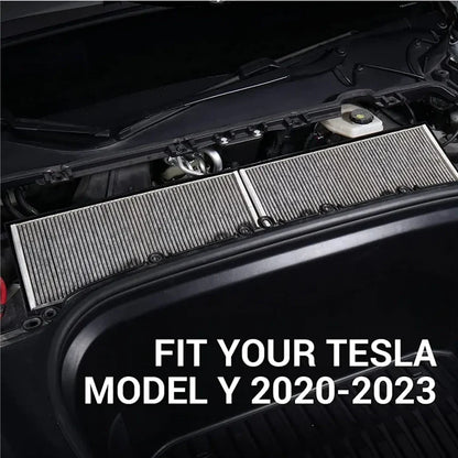 4x Air Filter HEPA Inlet Activated Carbon for Tesla Model Y (2020–2023)