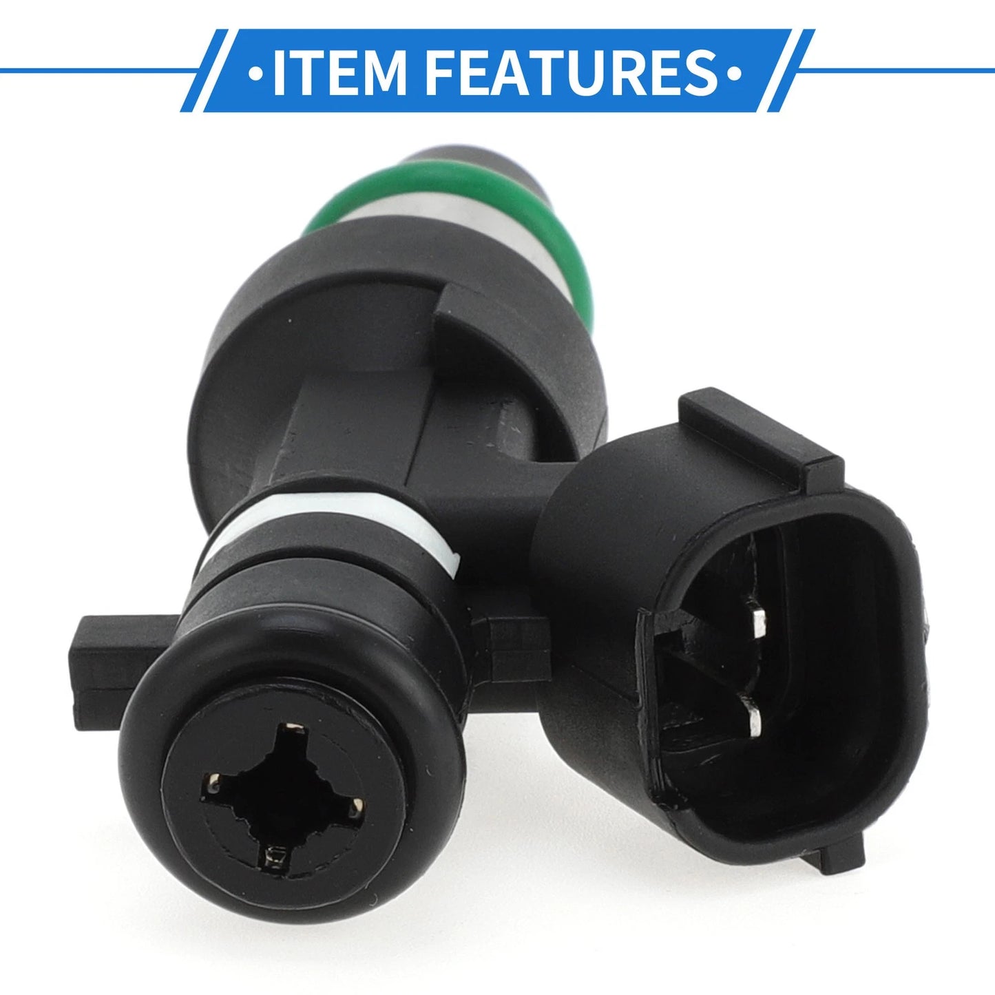Fuel Injector for Nissan AK12BZ11 CR14DE CR12DE (1 Pc) Black