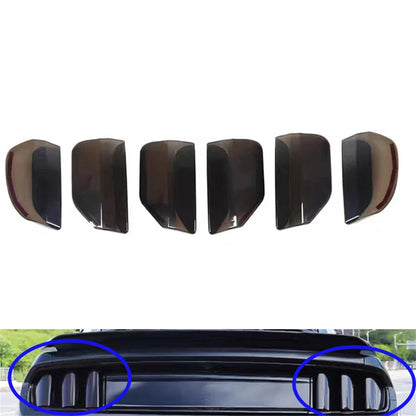 Tail Light Lamp Guard Cover Trim Bezels for 2015-2017 Ford Mustang