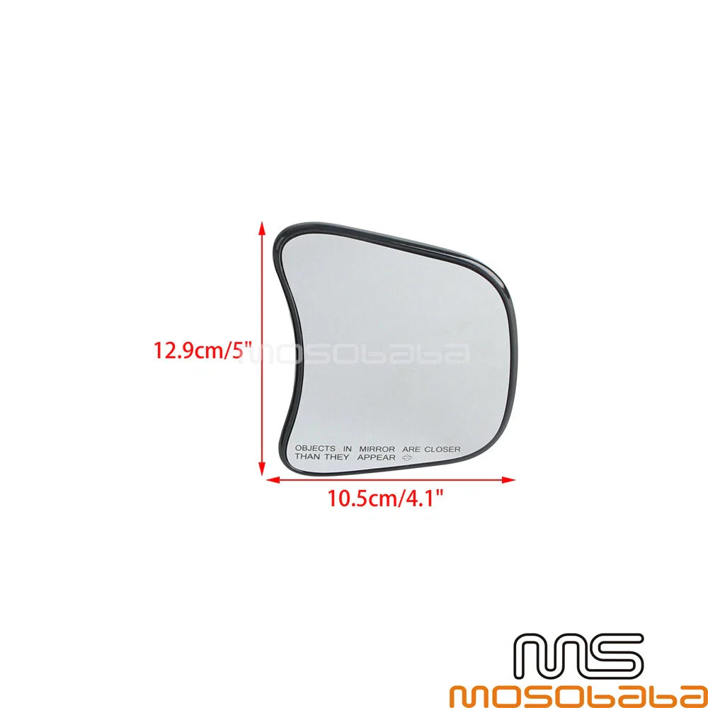 Black Fairing Mount Rearview Side Mirrors for Harley CVO Street Glide (24)
