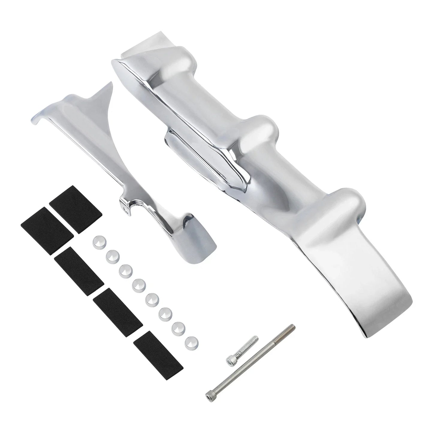 Chrome Inner Primary Cover Trims for Harley Softail Fatboy (2007-2017)