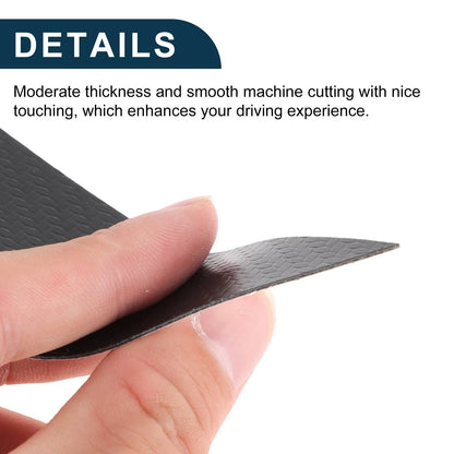 Faux Leather Anti Kick Pad Sticker for Toyota Vellfire (2016–2023)