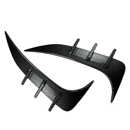 2X Side Windshield Wind Deflector for BMW R1200GS ADV (2004–2012) Clear