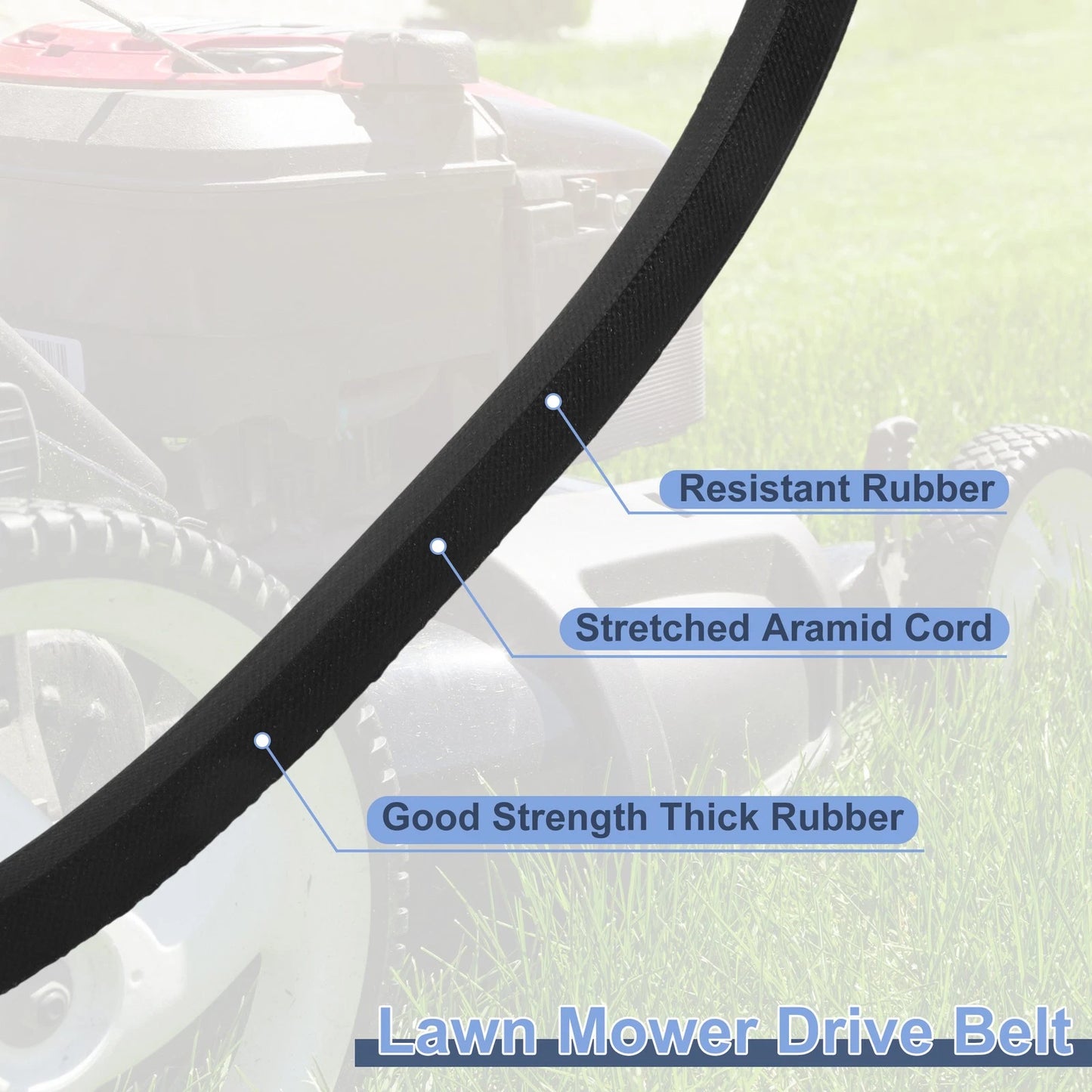 Lawn Mower Deck Belt for Ariens Ikon 60 (No.07200922)