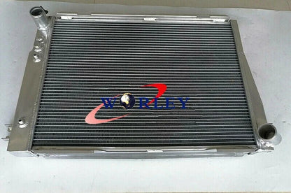 Set of 4 Aluminum Radiator and Fans for BMW 7 E23 (1977–1986)