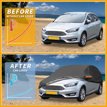 Waterproof Car Cover for Ford Focus Hatchback (2012–2018)