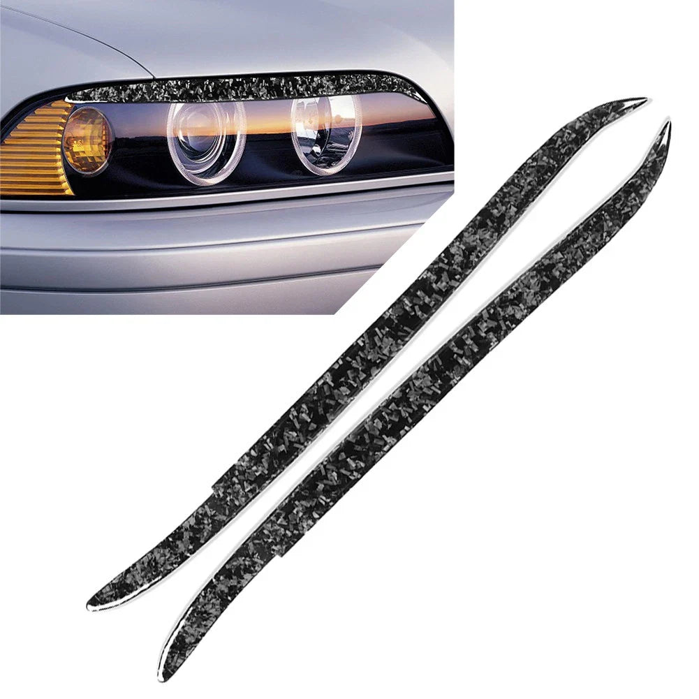 Headlight Eyebrow Eyelid Covers for BMW 5 Series E39 (1997-2003)