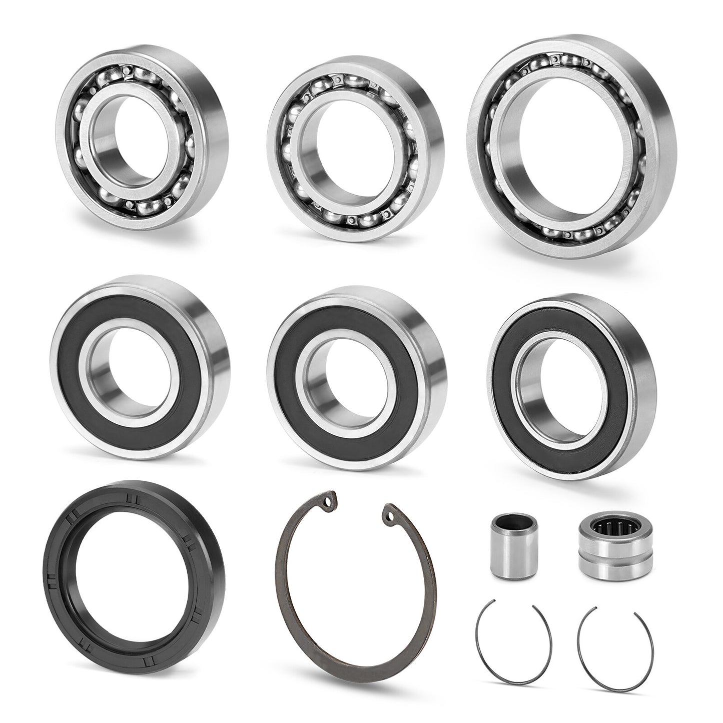 Rear Differential Axle Bearing Seal Kit for Honda Rancher 350 (2000–2006)