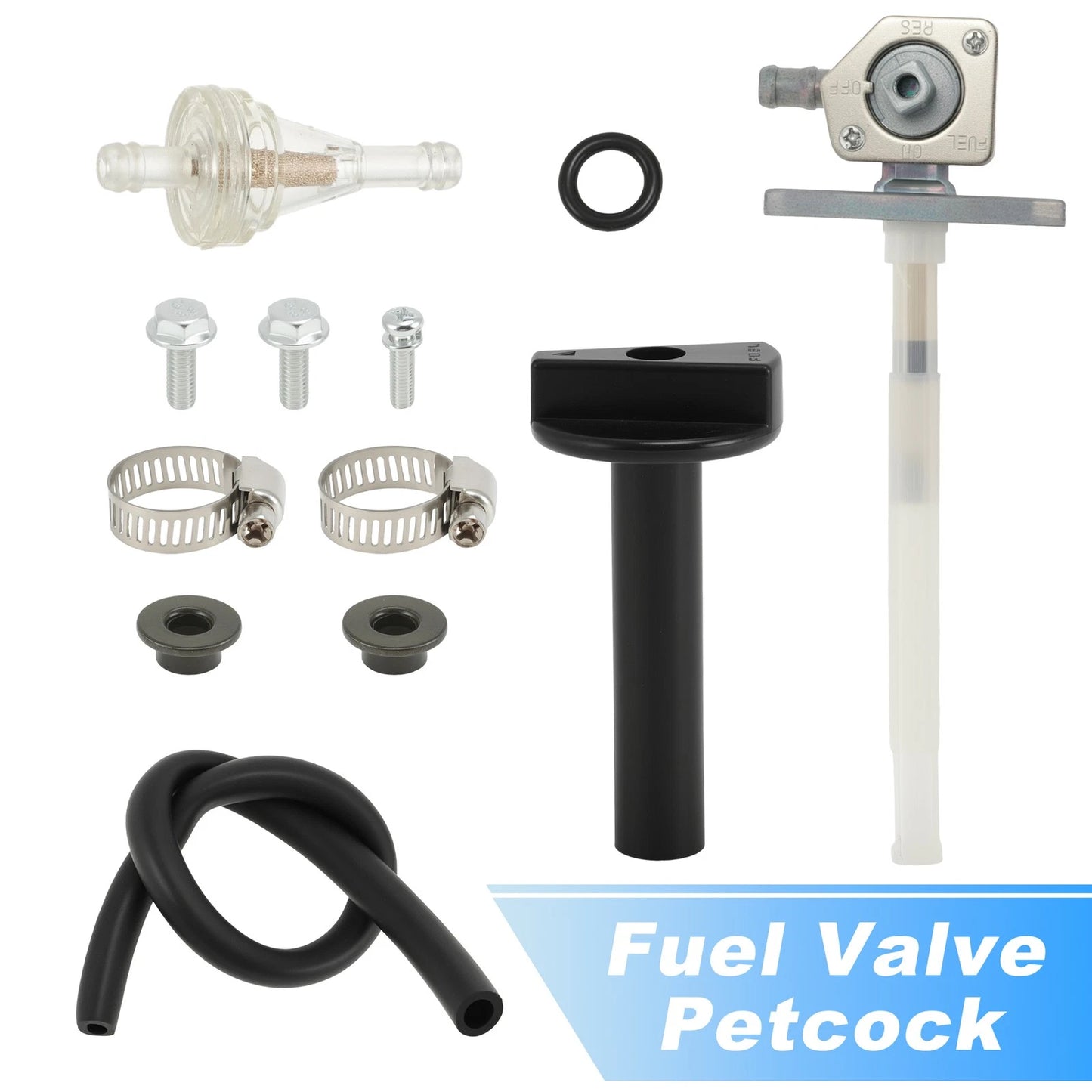 Fuel Tank Shut Off Valve for Honda Recon 250 TRX250 (1997–2014) Rubicon 500 (2001–2014)
