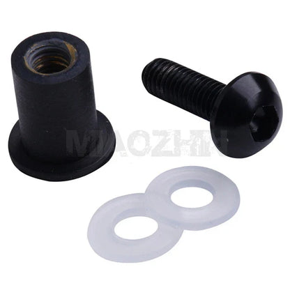 8x Windscreen Windshield Bolt Screws Kit for Honda CBR600F3 F4I CBR900 CBR929