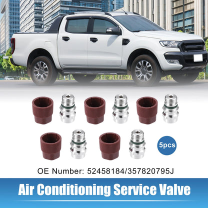 5pcs Air Conditioning Service Valve for Ford (No. 52458184/357820795J)