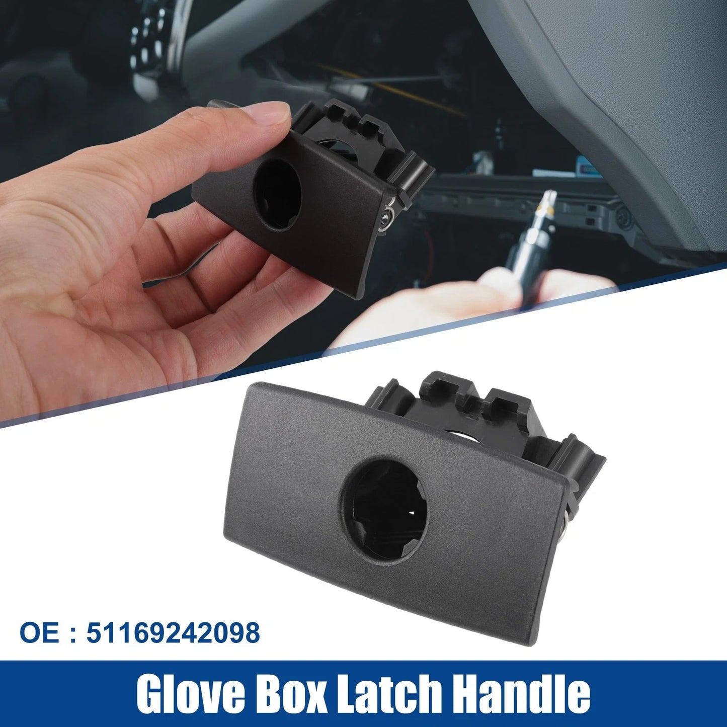 Glove Box Latch Clip for BMW X3