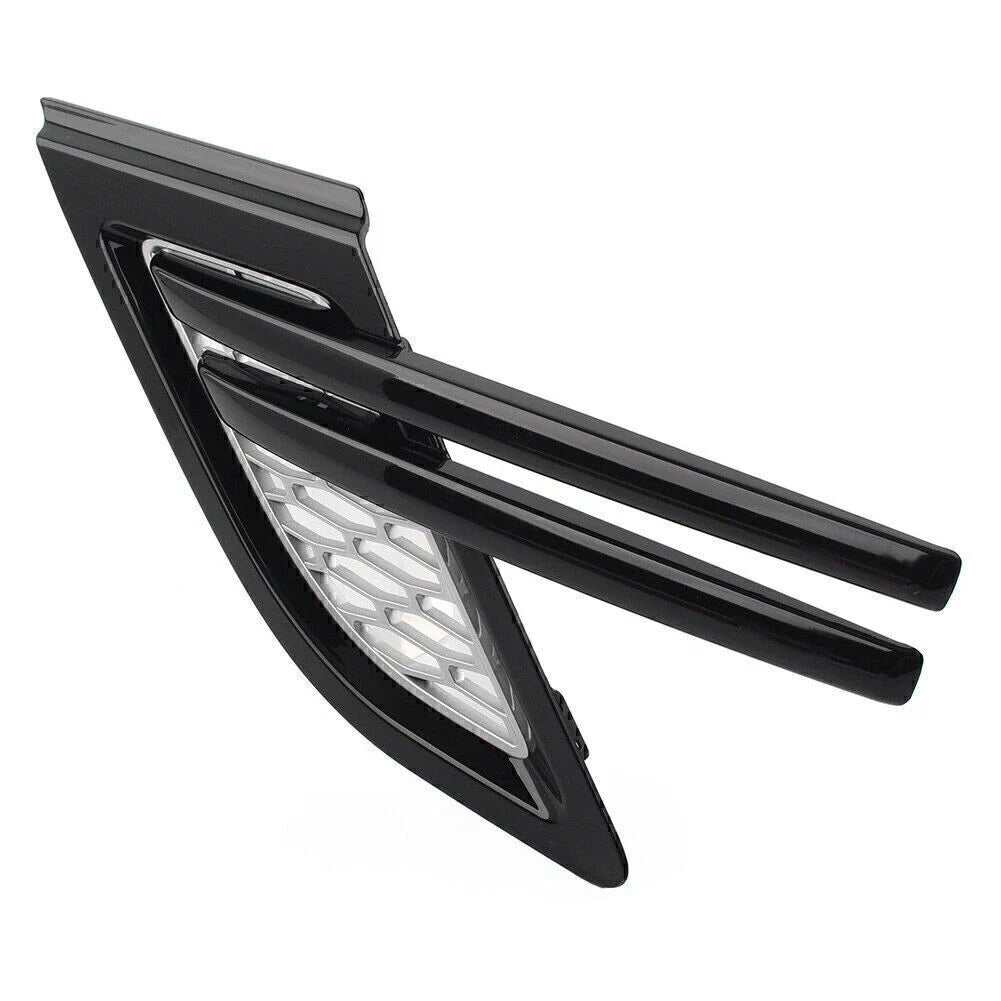 Silver Black Trim Fender Air Vents Grill for Land Rover Range Rover Sport (2006-2013)