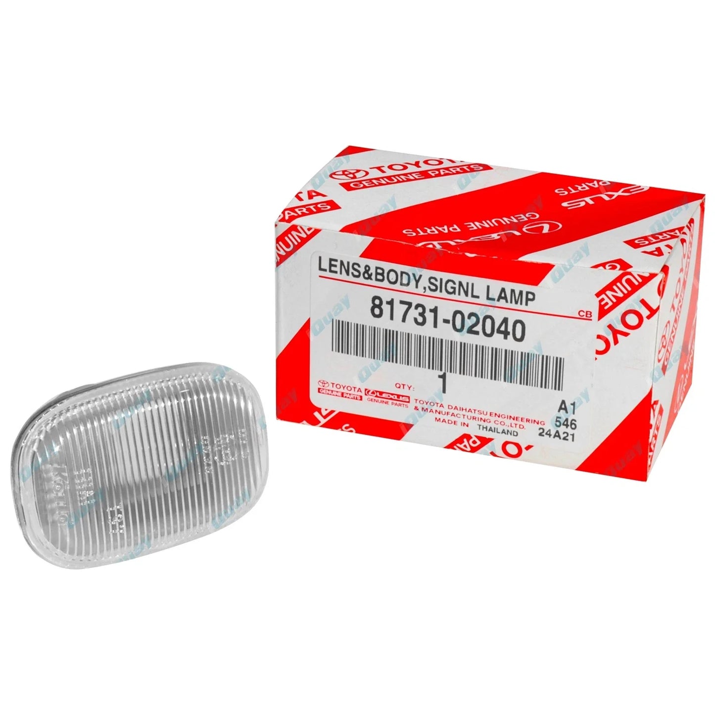 Genuine Toyota Clear Side Indicator Lamp Repeater Blinkers for Hilux TGN16 TGN26