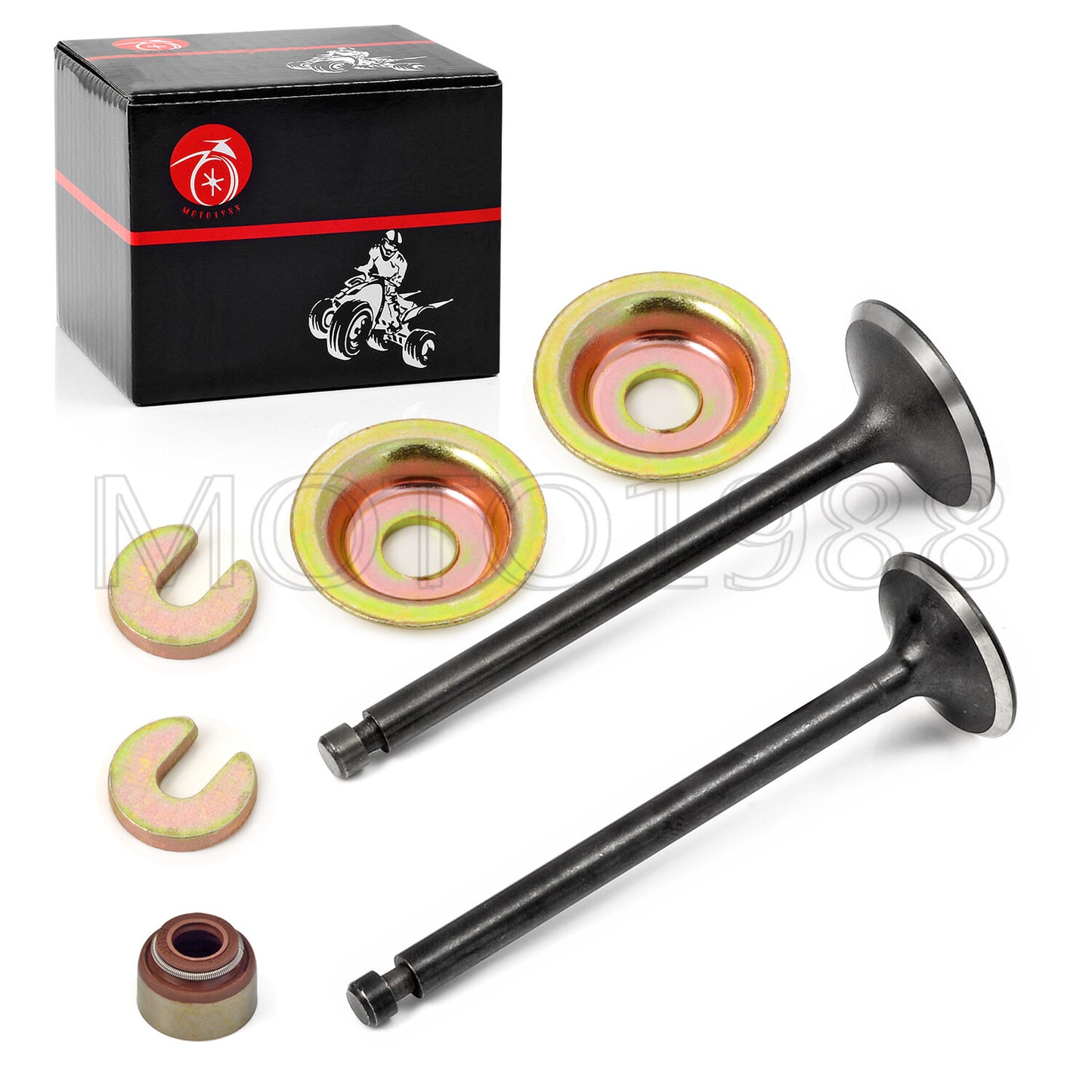 Intake Exhaust Valve Kit for Yamaha Golf Cart G2 G5 G8 G9 G11 G14 (1989–1996)