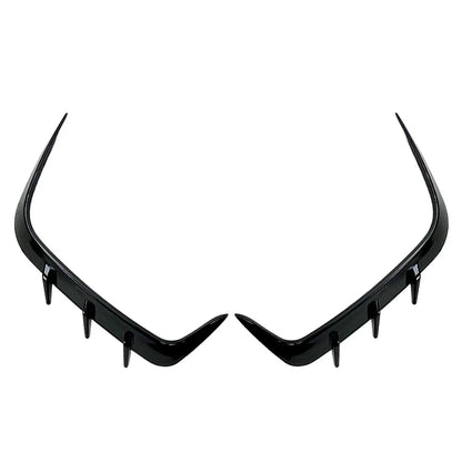 Rear Bumper Splitter Canard Trim for BMW 4 Series G22 G23 M-Sport (21-22)