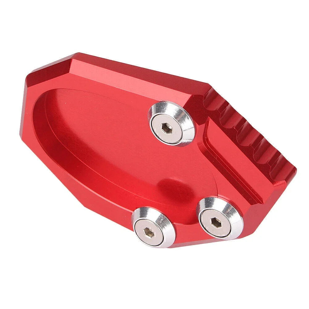 Kickstand Pad for Kawasaki VERSYS 650 KLX250 (2010-2014) Red