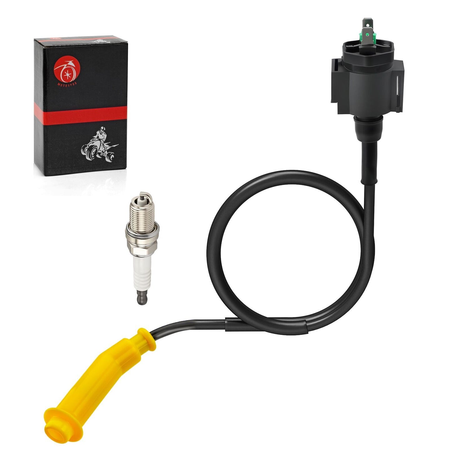 Ignition Coil & Spark Plug for Honda Foreman 500 TRX 500 (2005–2014)