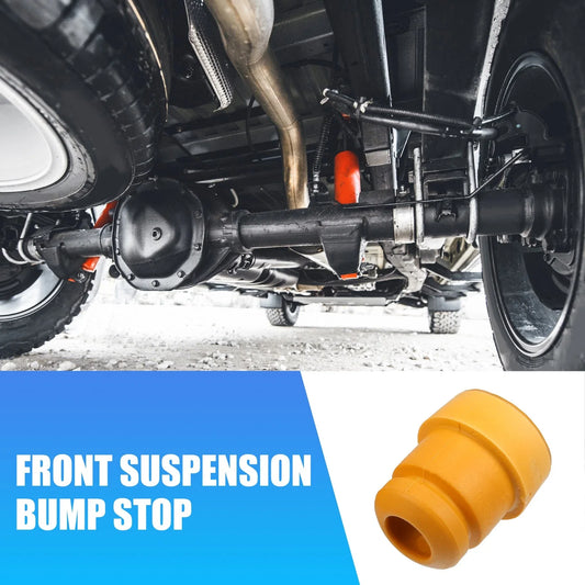 2x 2.6 Inch Front Suspension Bump Stop for BMW Rubber Orange