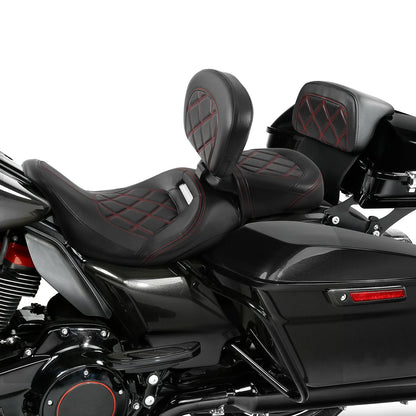 Driver & Passenger Seats Backrest for Harley Street Glide (2014-2023)