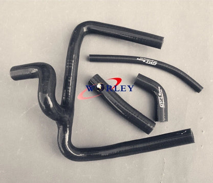Silicone Radiator Y Hose for Honda CR250 CR250R (2002–2008) Black